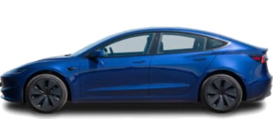 TESLA Model 3 leasing - side angle - DirectLease